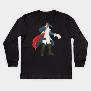 Hercules Mulligan Kids Long Sleeve T-Shirt